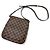 Borsa a Spalla Lunga Damier Musette Salsa di Louis Vuitton Marrone Damier ebene - vista 8
