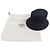 Cappello bucket in denim di cotone ricamato H di Hermès 60 Blu - vista 2