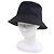 Cappello bucket in denim di cotone ricamato H di Hermès 60 Blu - vista 3
