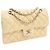 Timeless Borsa classica media a doppio flap trapuntata Chanel in pelle gialla Giallo - vista 8