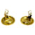 Orecchini Chanel Coco Mark D'oro Metallico  - vista 6