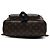 Zaino Palm Springs Mm Monogramma Louis Vuitton Marrone - vista 3