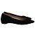 Ballerine a punta Stuart Weitzman in suede nero