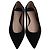 Ballerine a punta Stuart Weitzman in suede nero - vista 5