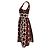 Valentino Garavani Abito midi Valentino con stampa floreale e azteca in lana multicolore - vista 2