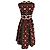 Valentino Garavani Abito midi Valentino con stampa floreale e azteca in lana multicolore - vista 3