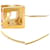 Halskette aus Metall Cage de H Hermès Golden Orange  - Ansicht 4