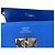Cartera Kelly Hermès de cabra plegable Azul - vista 8