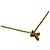 Collana in diamante Metro Cross Au750 di Tiffany & Co. D'oro - vista 4