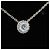 Pendente in cristallo Swarovski Argento - vista 5