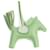 Porte-clé Rodeo Hermès Vert  - vue 5