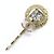Timeless Horquilla de strass COCO Mark de Chanel Dorado