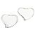 Tiffany & Co Orecchini Open Heart in argento 925 Tiffany&Co.