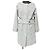 Autre Marque Abrigo de lana reversible sin cuello DRESSTERIOR Negro