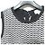 Top de punto LANVIN en Bleu Negro Blanco - vista 3
