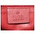 Gucci Emily Chain Flap Leather Medium Rosso - vista 5