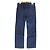 Calças de denim com patch de couro e botão Hermès Série 40 Azul - vista 2