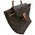 Borsa Louis Vuitton Monogram Montsouris NM BB Marrone - vista 13
