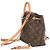Borsa Louis Vuitton Monogram Montsouris NM BB Marrone - vista 2