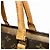 Borsa Tote Monogram Sac Plat Louis Vuitton Marrone - vista 8