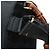 Zaino in suede Gucci Bamboo Nero Oro 003 58 0016 Auth 161768 D'oro - vista 20