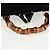 Zaino in suede Gucci Bamboo Nero Oro 003 58 0016 Auth 161768 D'oro - vista 8