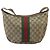 Borsa a Spalla Gucci GG Supreme Web Sherry Line PVC Beige 010 378 Auth 162998 - vista 2