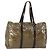 Borsa Boston in tela Zucchino FENDI marrone oro Auth am10122