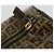 Borsa Boston in tela Zucchino FENDI marrone oro Auth am10122 - vista 10