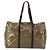 Borsa Boston in tela Zucchino FENDI marrone oro Auth am10122 - vista 13