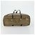 Borsa Boston in tela Zucchino FENDI marrone oro Auth am10122 - vista 5