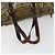 Borsa Boston in tela Zucchino FENDI marrone oro Auth am10122 - vista 7