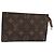 Bucket LOUIS VUITTON Monogramma Secchiello PM Pochette Accessorio LV Auth hk3239