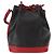 LOUIS VUITTON Epi Noe Schultertasche Bicolor Schwarz Rot M44017 LV Auth 158992 - Ansicht 13