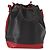 LOUIS VUITTON Epi Noe Schultertasche Bicolor Schwarz Rot M44017 LV Auth 158992 - Ansicht 2
