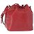Noe LOUIS VUITTON Borsa a Spalla Petit Noé Epi Rossa M44107 LV Auth 161223 Rosso