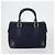 Céline Borsa a Spalla in Tela Macadam CELINE Pelle 3 Pezzi Rosso Blu Auth 160319 Blu navy - vista 3