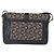 Céline Borsa a Spalla Celine C Sulky in Tela Blu Navy e Oro Auth 161128 D'oro - vista 2