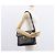 Céline Borsa a Spalla Celine C Sulky in Tela Blu Navy e Oro Auth 161128 D'oro - vista 21