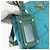 Borsa a Spalla PRADA in Nylon Blu Turchese Oro Auth 161283 D'oro - vista 10