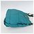 Borsa a Spalla PRADA in Nylon Blu Turchese Oro Auth 161283 D'oro - vista 4