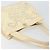 CHANEL Borsa a Spalla Camelia Pelle Verniciata Avorio Oro CC Auth 161438 D'oro Crudo - vista 6