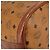 Borsa a Spalla MCM Logogram Vicetos PVC Marrone Oro Auth 162987 D'oro - vista 16