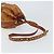 Borsa a Spalla MCM Logogram Vicetos PVC Marrone Oro Auth 162987 D'oro - vista 7