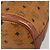 Borsa a Spalla MCM Logogram Vicetos PVC Marrone Oro Auth 162987 D'oro - vista 9