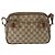 Borsa Sherry Line GG Supreme Web di GUCCI in PVC beige e oro 904 02 049 Auth 160477 D'oro - vista 13