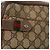 Borsa Sherry Line GG Supreme Web di GUCCI in PVC beige e oro 904 02 049 Auth 160477 D'oro - vista 17