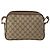 Borsa Sherry Line GG Supreme Web di GUCCI in PVC beige e oro 904 02 049 Auth 160477 D'oro - vista 2