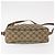 Borsa Sherry Line GG Supreme Web di GUCCI in PVC beige e oro 904 02 049 Auth 160477 D'oro - vista 5