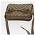 Borsa Sherry Line GG Supreme Web di GUCCI in PVC beige e oro 904 02 049 Auth 160477 D'oro - vista 6